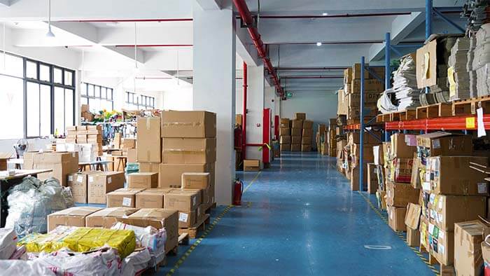 our warehouse